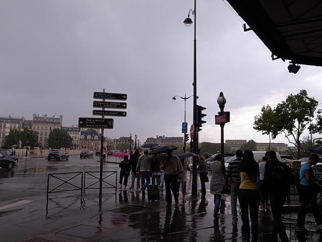 8月14日　ポンヌフ　雨天中止画像