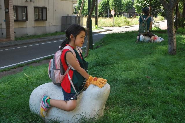 8/28 プレ・ミニ大通お散歩まつり（下枝刈りとおそうじ大作戦）画像