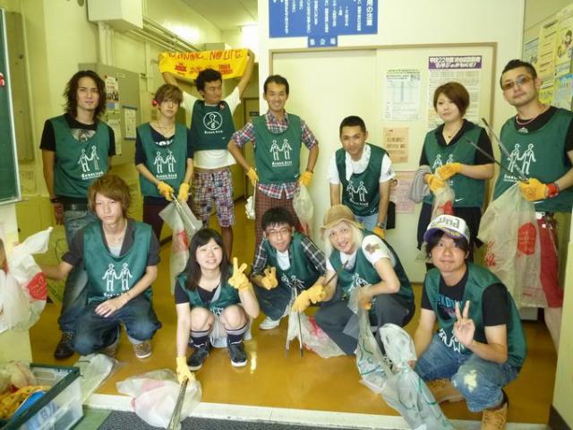 久しぶりの表参道そうじ画像