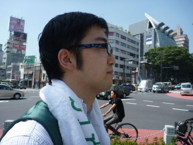 久しぶりの表参道そうじ画像