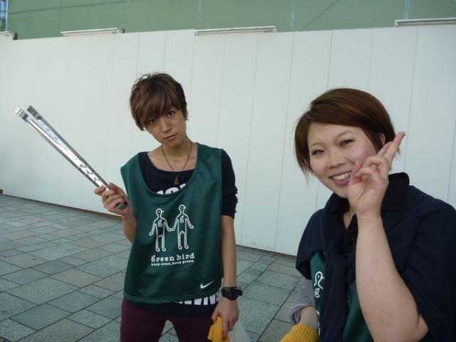 久しぶりの表参道そうじ画像