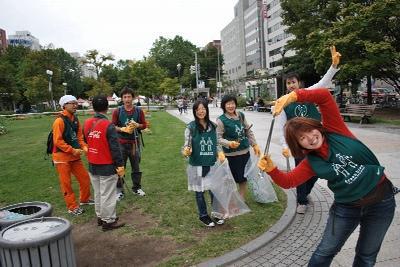 9/25 道案内おそうじ画像