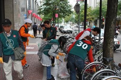 9/25 道案内おそうじ画像