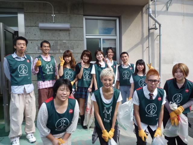 雨上がりの水曜そうじ画像