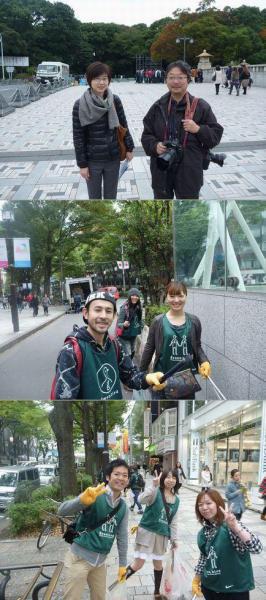 「むすぶしくみ展‐コミュニケーションを遊ぼう‐」コラボそうじ画像