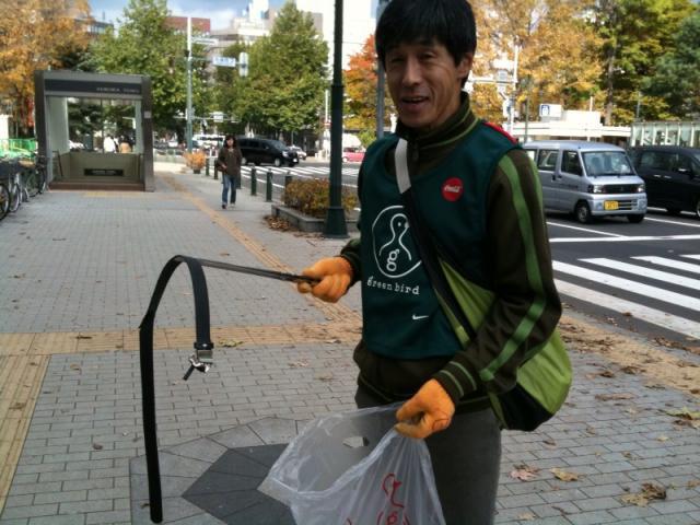 11/6 紅葉狩で洒落オツなそうじ画像