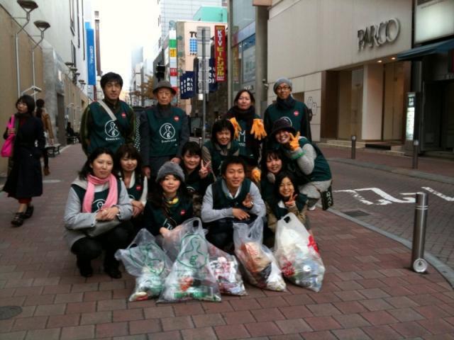 11/6 紅葉狩で洒落オツなそうじ画像