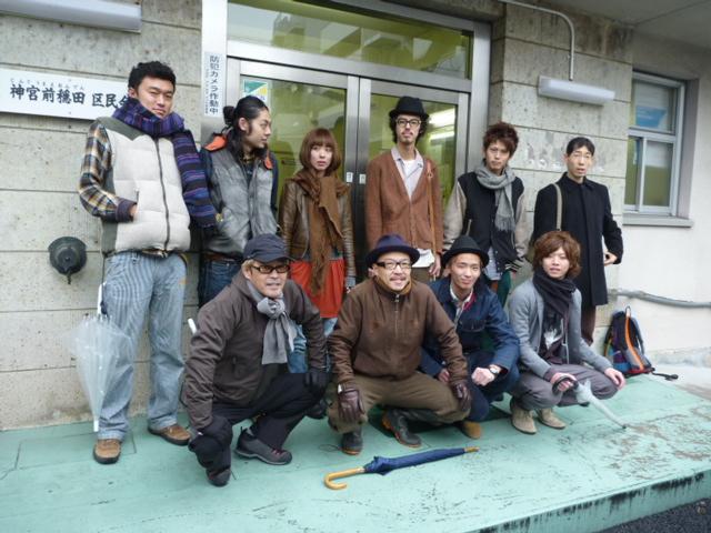 雨のなか、オシャレさんたち大集合！画像