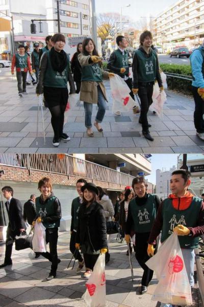 12月15日の朝そうじ画像