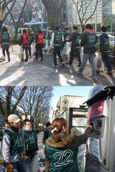 珍しくメンズが多い今日の表参道画像