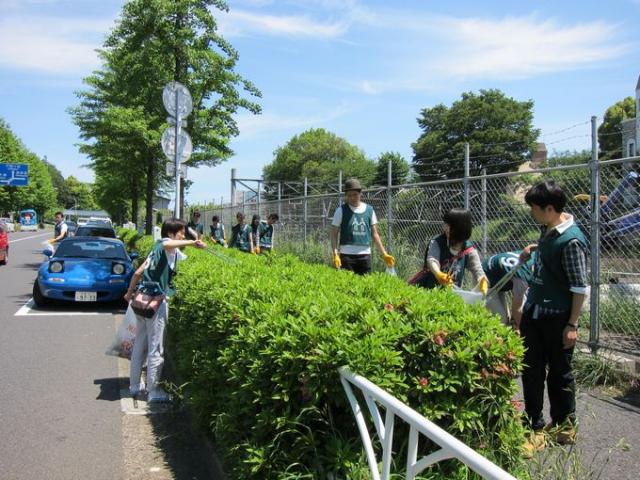 快晴！OSHMAN'S日曜そうじ画像