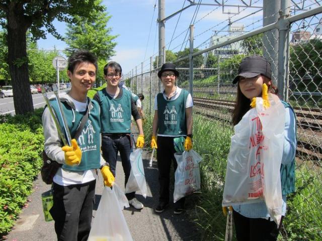 快晴！OSHMAN'S日曜そうじ画像