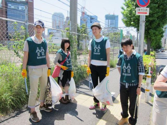 快晴！OSHMAN'S日曜そうじ画像