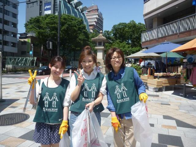 快晴！OSHMAN'S日曜そうじ画像