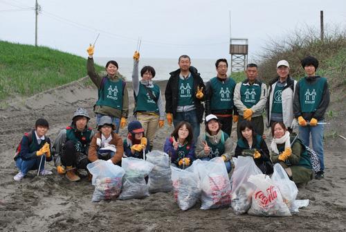 5/22 石狩浜ビーチクリーン画像