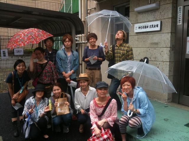 小雨なんですが、ごめんなさい。本日、中止です。画像