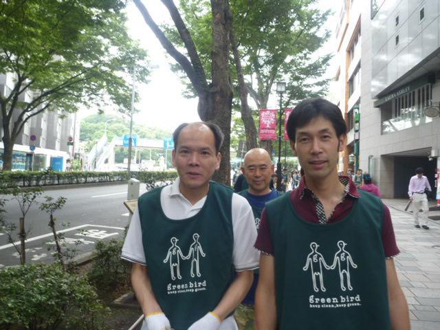 第３日曜は、オッシュマンズ原宿コラボそうじ画像