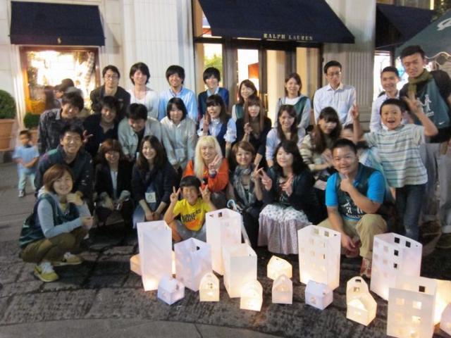 キャンドルナイト＠表参道2011：子どもたちとパレード画像
