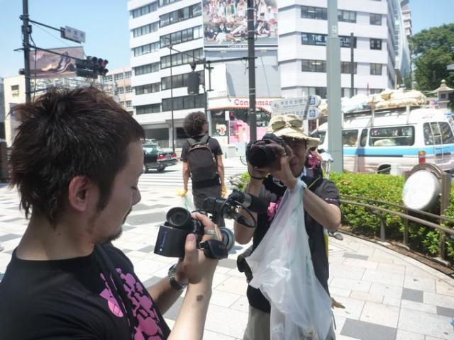 撮る人が鳥と取り、録られる日。画像