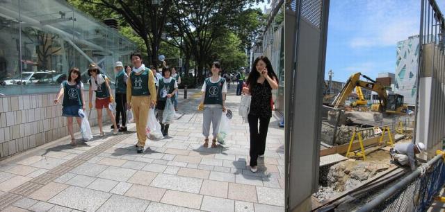 地球に笑顔を画像