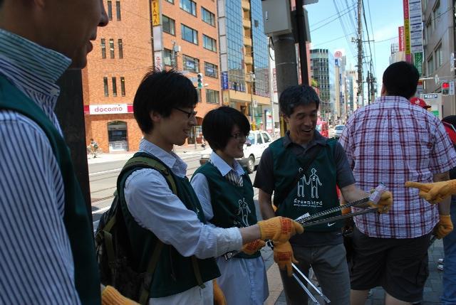 7/2 市電の会コラボおそうじinレールの上画像