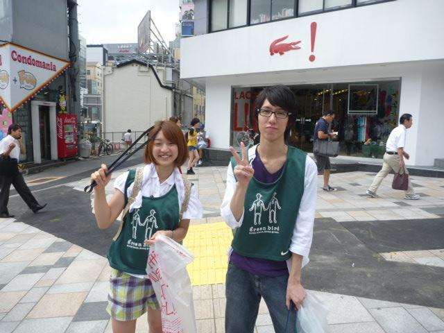 ハニバニお掃除(笑)画像