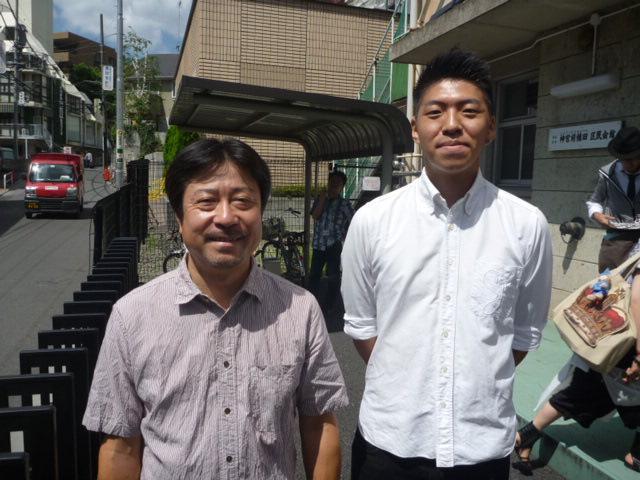 本日、快晴。撮影日和。画像