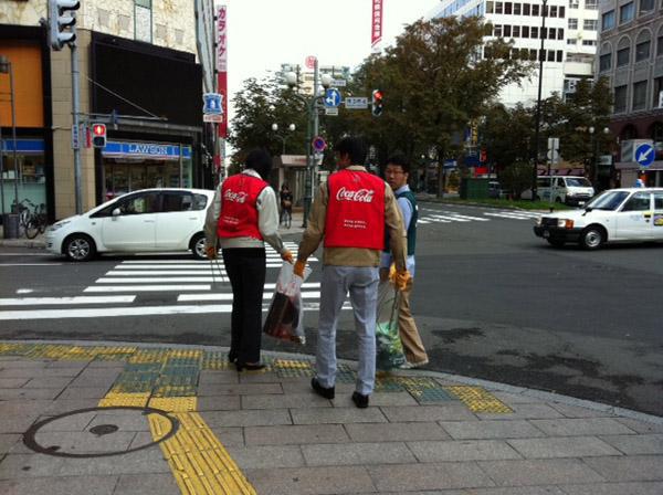 10/11 やっぱり晴れた朝そうじ！画像