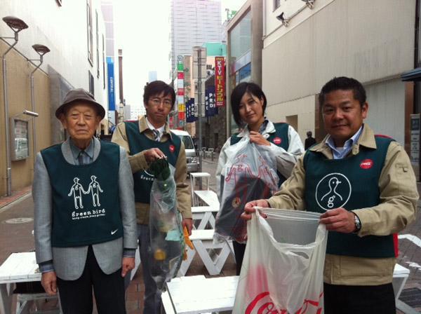 10/11 やっぱり晴れた朝そうじ！画像