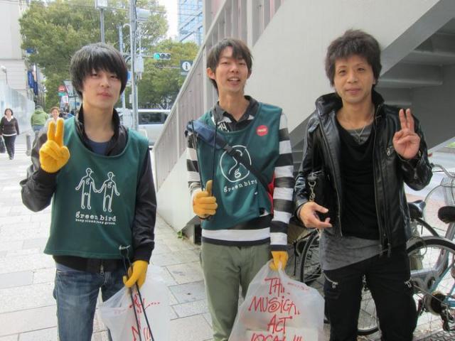 男性が多い水曜そうじ画像