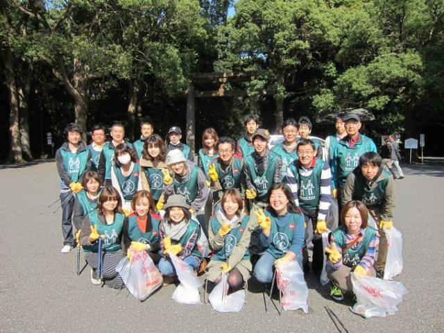 気持ちイイ秋晴れそうじ画像