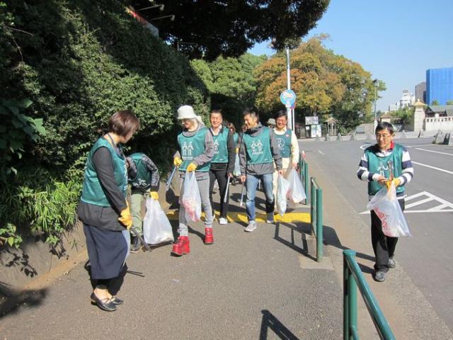 気持ちイイ秋晴れそうじ画像