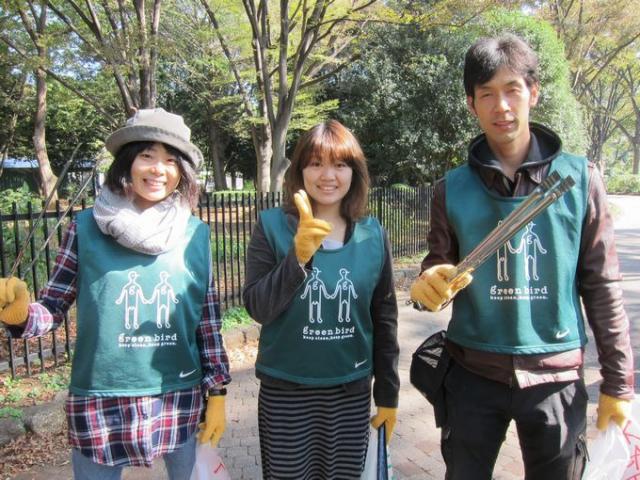 気持ちイイ秋晴れそうじ画像