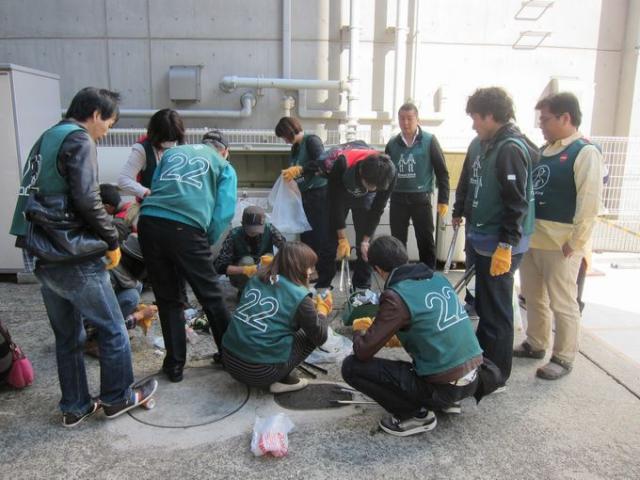 気持ちイイ秋晴れそうじ画像