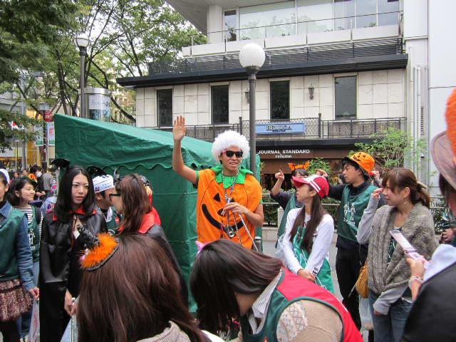 原宿表参道ハローハロウィーンパンプキンパレード2011に参加しました！画像