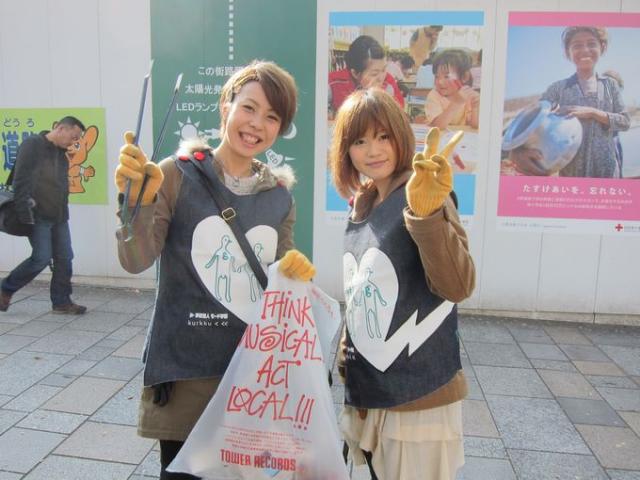 新しいビブスで定例そうじ！画像