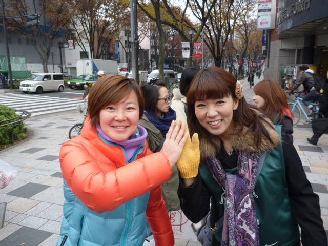 gb鹿児島リーダー・古賀亮子、表参道に現るる。画像