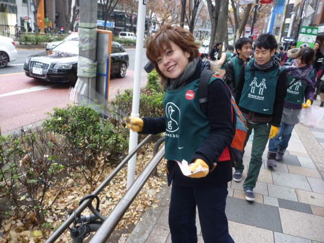 速報！クリスマス表参道クリーンアップ大作戦2011画像