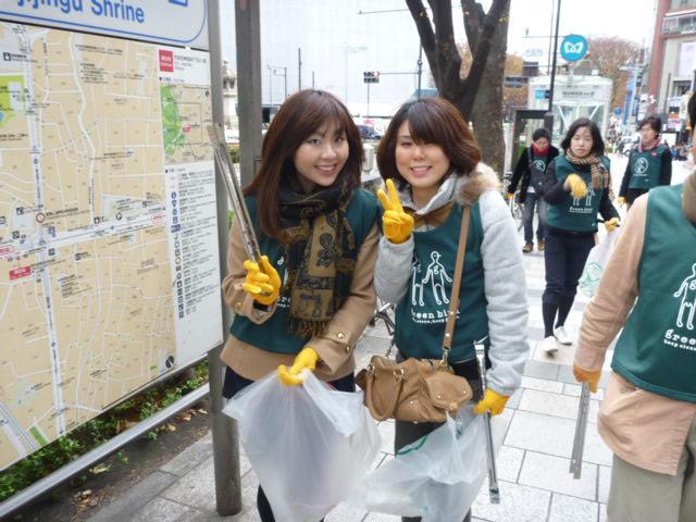 速報！クリスマス表参道クリーンアップ大作戦2011画像