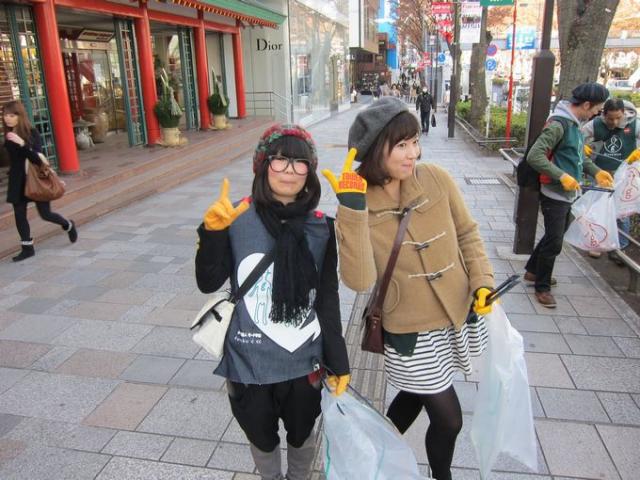 ２０１１表参道そうじおさめ！画像