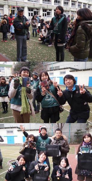 クリスマス表参道クリーンアップ大作戦2011画像