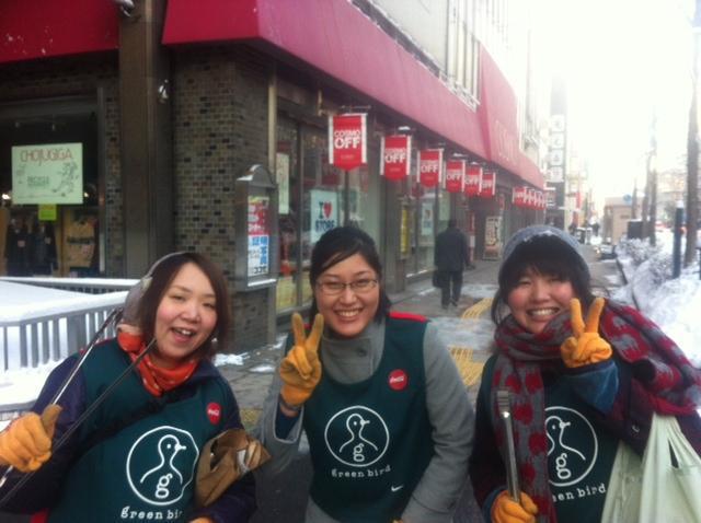 1/10 マイナス五度の朝そうじ！！画像