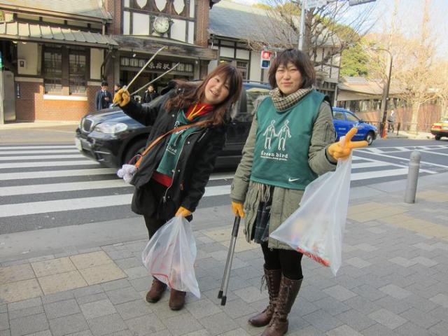 今年一番の寒〜いお掃除でした。画像