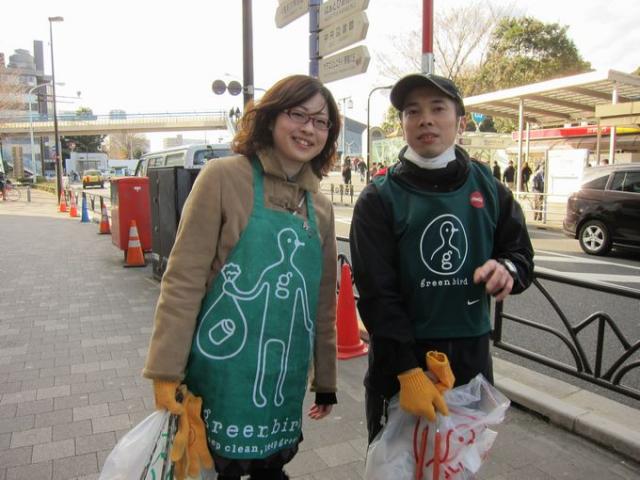 今年一番の寒〜いお掃除でした。画像