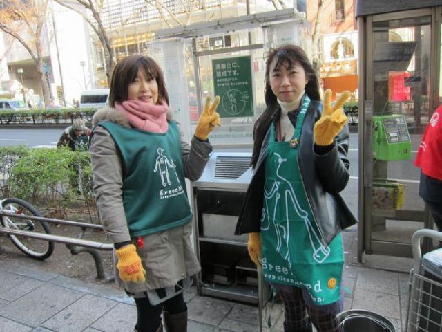 今年一番の寒〜いお掃除でした。画像
