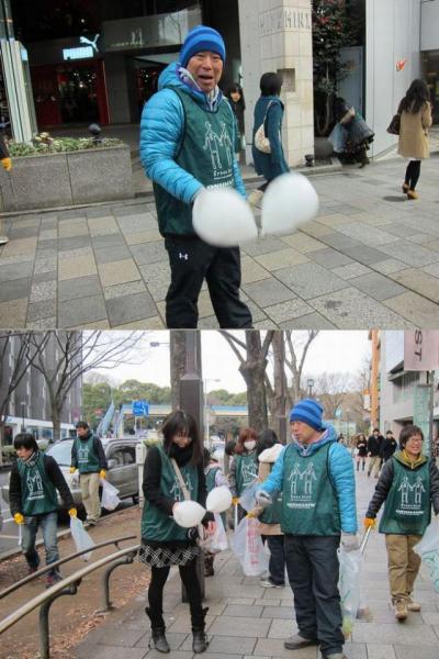 2012年1発目のオッシュマンズそうじ画像