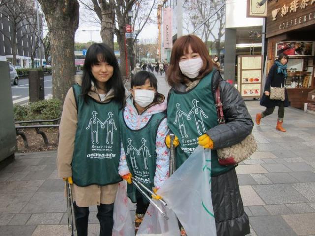 2012年1発目のオッシュマンズそうじ画像