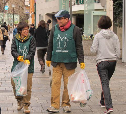 2012年1発目のオッシュマンズそうじ画像