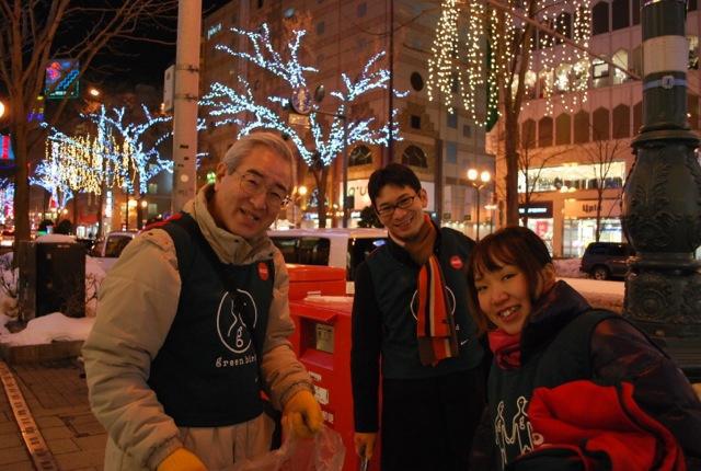 1/19 ドリ大チームと一緒に夜そうじ！画像