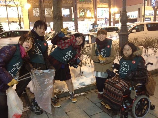 1/19 ドリ大チームと一緒に夜そうじ！画像